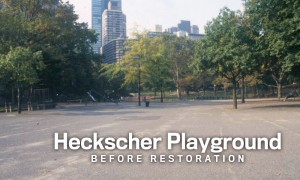 Heckscher Playground Before Restoration